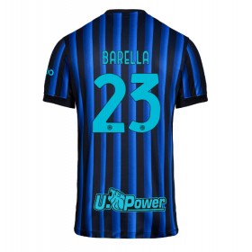 Herren Fußballbekleidung Inter Milan Nicolo Barella #23 Heimtrikot 2025-26 Kurzarm
